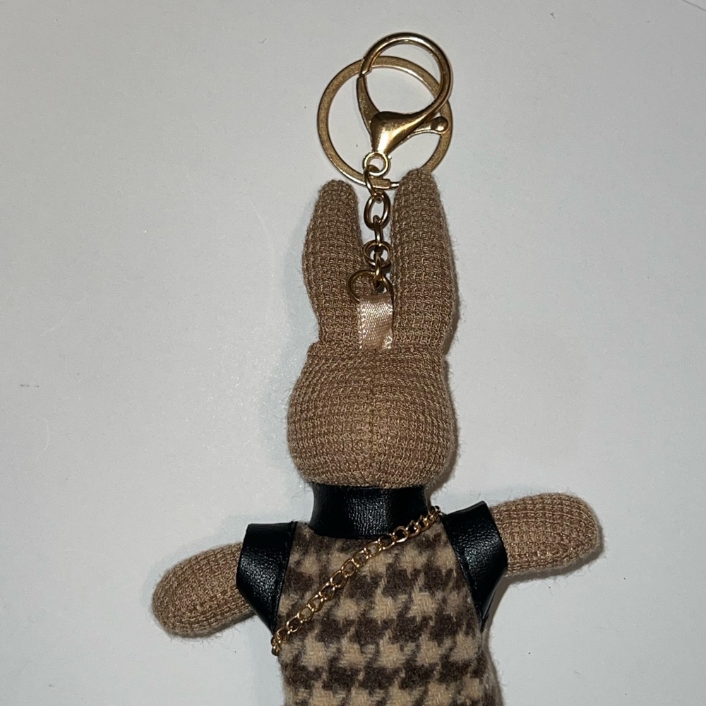 Bunny Rabbit Bag Charm/Keychain-NWOT - Picture 5 of 10